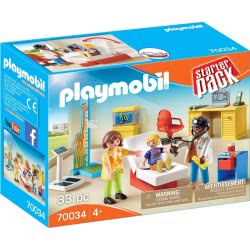 Playmobil Starter Pack Παιδιατρείο 70034 4008789700346