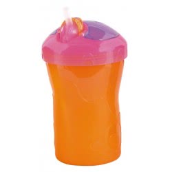 MAM Prima Ποτηράκι 280Ml 2Σε1 12+ Μηνών Με Καλαμάκι Σιλικόνης 800  4042894441008