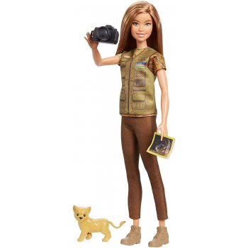 Mattel Barbie National Geographic Φωτορεπόρτερ GDM46 887961748024