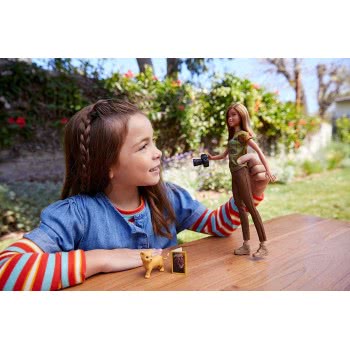 Mattel Barbie National Geographic Φωτορεπόρτερ GDM46 887961748024