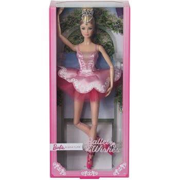 Mattel Barbie Ballet Wishes Doll GHT41 887961801408