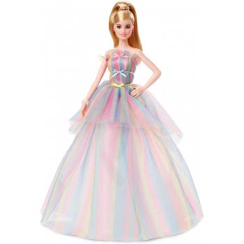 Mattel Barbie Birthday Wishes Χαρούμενα Γενέθλια Συλλεκτική Κούκλα GHT42 887961801392