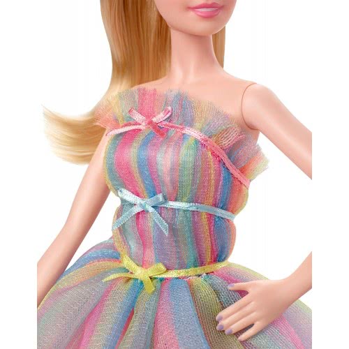 Mattel Barbie Birthday Wishes Χαρούμενα Γενέθλια Συλλεκτική Κούκλα GHT42 887961801392