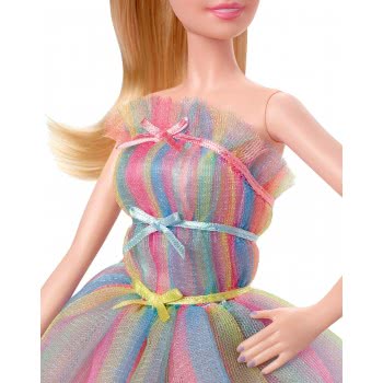 Mattel Barbie Birthday Wishes Χαρούμενα Γενέθλια Συλλεκτική Κούκλα GHT42 887961801392