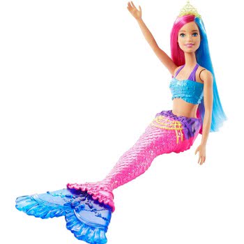 Mattel Barbie Dreamtopia Έκπληξη Γοργόνα Κούκλα Με Μπλε Ουρά GJK07 / GJK08 887961812985