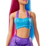 Mattel Barbie Dreamtopia Έκπληξη Γοργόνα Κούκλα Με Μπλε Ουρά GJK07 / GJK08 887961812985