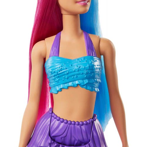 Mattel Barbie Dreamtopia Έκπληξη Γοργόνα Κούκλα Με Μπλε Ουρά GJK07 / GJK08 887961812985