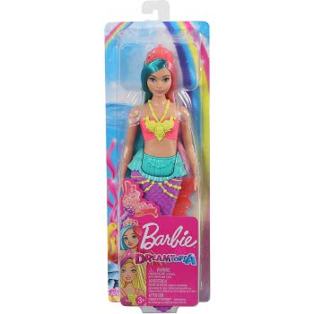 Mattel Barbie Dreamtopia Έκπληξη Γοργόνα Κούκλα Με Πορτοκαλί Ουρά GJK07 / GJK11 887961813012