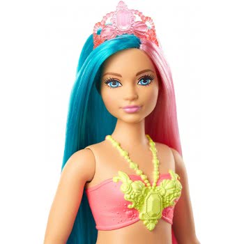 Mattel Barbie Dreamtopia Έκπληξη Γοργόνα Κούκλα Με Πορτοκαλί Ουρά GJK07 / GJK11 887961813012
