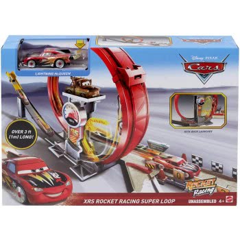 Mattel Disney Pixar Cars XRS Rocket Racing Super Loop GJW44 887961819212