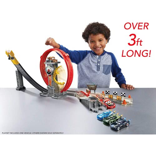 Mattel Disney Pixar Cars XRS Rocket Racing Super Loop GJW44 887961819212
