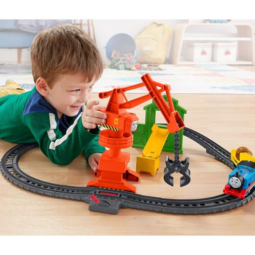 Mattel Thomas And Friends Crane And Cargo Μεταφορές Με Την Cassia Το Γερανό (Με Τον Τόμας) GHK83 887961795691