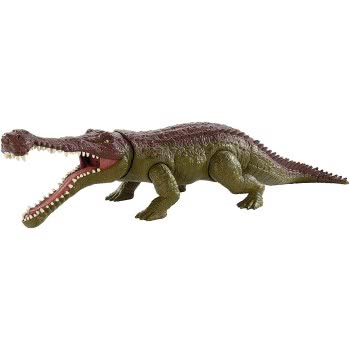 Mattel Jurassic World Sound Strike Sarcosuchus Δεινόσαυρος Με Κινούμεαν Μέλη Και Ήχους GJP32 / GJP34 887961815214
