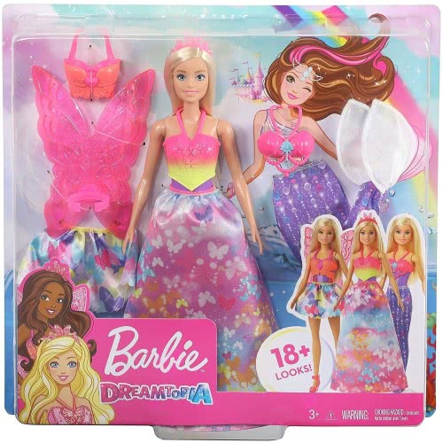 Mattel Barbie Dreamtopia Παραμυθένια Εμφάνιση Σετ Δώρου GJK40 887961813135
