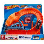 Mattel Hot Wheels Viper Bridge Attack Play Set FNB05 / GJK88 887961813357