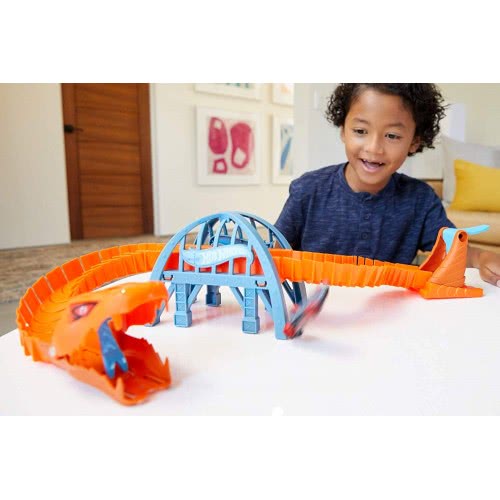 Mattel Hot Wheels Viper Bridge Attack Play Set FNB05 / GJK88 887961813357