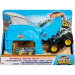 Mattel Hot Wheels Monster Trucks Pit And Launch Shark Wreak Play Set GKY01 / GKY03 887961833638