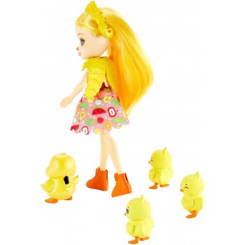 Mattel Enchantimals Dinah Duck Doll With Slosh And Family GJX43 / GJX45 887961819908