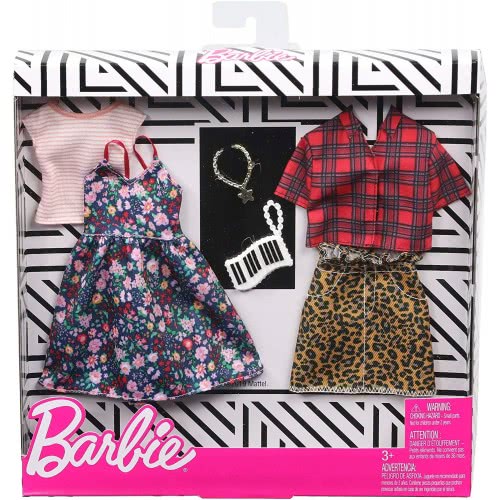 Mattel Barbie Μόδες Σετ Των 2 Τεμαχίων FKT27 / GHX57 887961805277