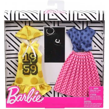 Mattel Barbie Μόδες Σετ Των 2 Τεμαχίων 1959 FKT27 / GHX60 887961805307