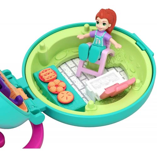 Mattel Polly Pocket Tiny Compact Μίνι Σετάκια Μπρελόκ GKJ39 / GKJ43 887961828351