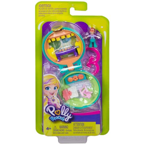 Mattel Polly Pocket Tiny Compact Μίνι Σετάκια Μπρελόκ GKJ39 / GKJ43 887961828351