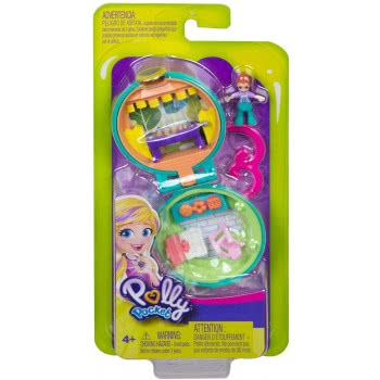 Mattel Polly Pocket Tiny Compact Μίνι Σετάκια Μπρελόκ GKJ39 / GKJ43 887961828351