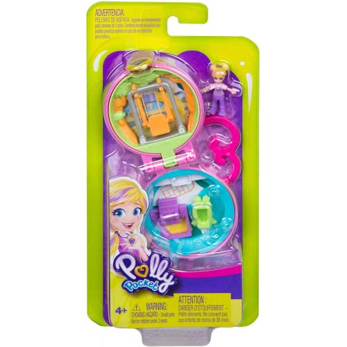 Mattel Polly Pocket Tiny Compact Μίνι Σετάκια Μπρελόκ GKJ39 / GKJ42 887961828382