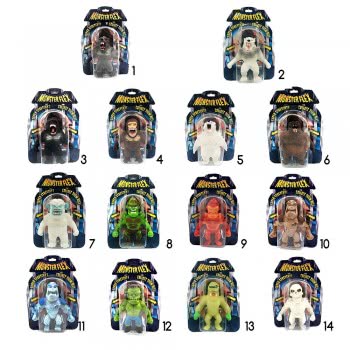 Just toys Monsterflex Super Stretchy Ελαστική Φιγούρα - 14 Σχέδια 0126 9772499893005