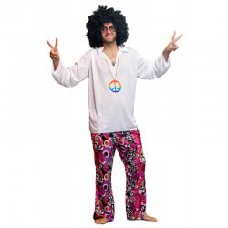 fun world Carnival Costume Hippy Man Adults 5129 5212007561834