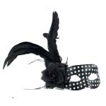 Fun Fashion Eye Mask With Wing Black And White - 3 Designs 80730 5204745807305