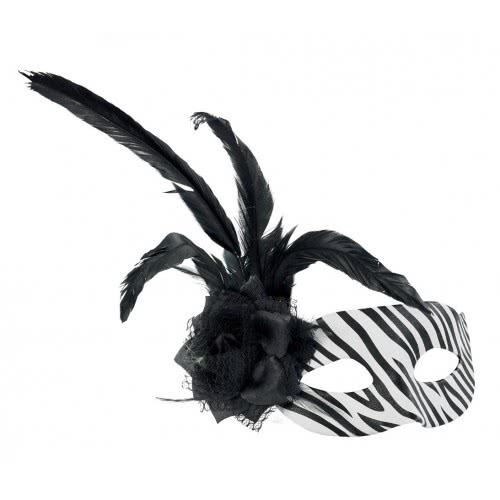 Fun Fashion Eye Mask With Wing Black And White - 3 Designs 80730 5204745807305