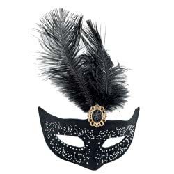 Fun Fashion Eye Mask With Strass And Wing 80741 5204745807411