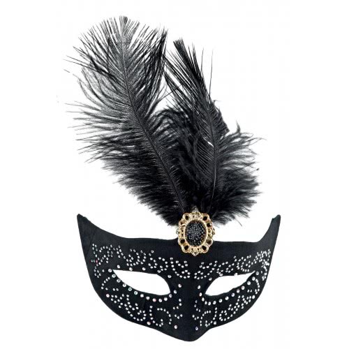Fun Fashion Eye Mask With Strass And Wing 80741 5204745807411