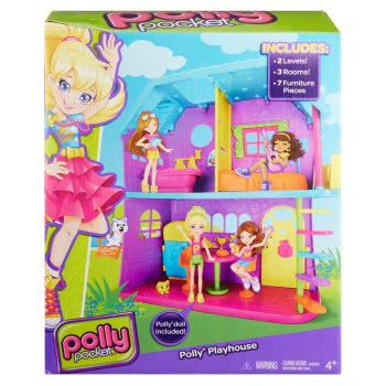 Mattel Polly Pocket Το Σπίτι Της Polly BCY64 746775296698