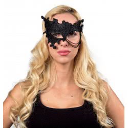Fun Fashion Black Mask Latex 80890 5204745808906