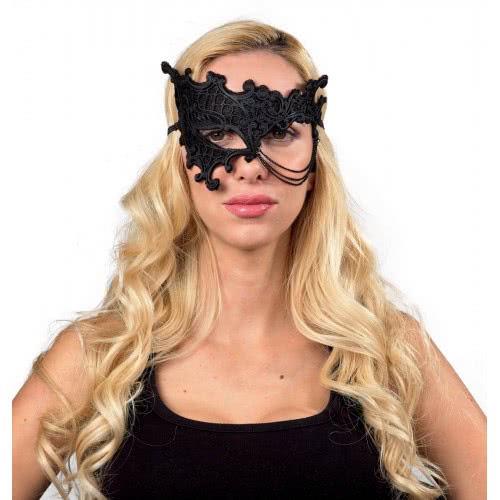 Fun Fashion Black Mask Latex 80890 5204745808906