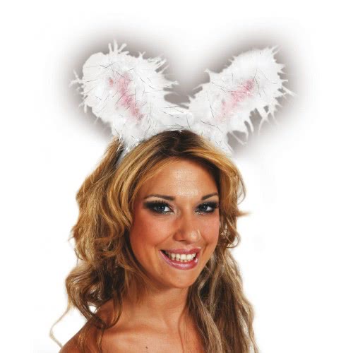 Fun Fashion Bunny Hair Cue With Light - 2 Colours 80126 5204745801266