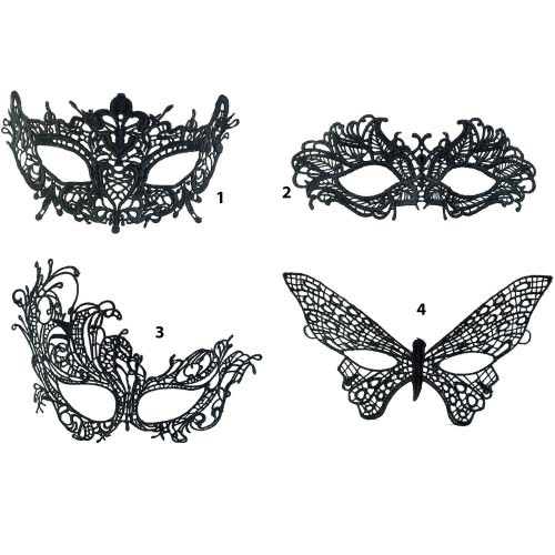 Fun Fashion Μάσκα Ματιών Δαντέλα 4Σχδ 80629 5204745806292