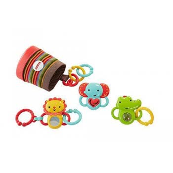 Mattel Ζωάκια Με Θήκη Μεταφοράς DFP25 887961178524