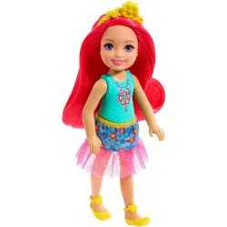 Mattel Barbie Chelsea Νεραϊδοπριγκίπισσες - Κούκλα Με Ροζ Μαλλιά GJJ93 / GJJ97 887961812848