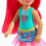 Mattel Barbie Chelsea Νεραϊδοπριγκίπισσες - Κούκλα Με Ροζ Μαλλιά GJJ93 / GJJ97 887961812848