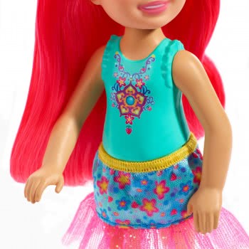 Mattel Barbie Chelsea Νεραϊδοπριγκίπισσες - Κούκλα Με Ροζ Μαλλιά GJJ93 / GJJ97 887961812848
