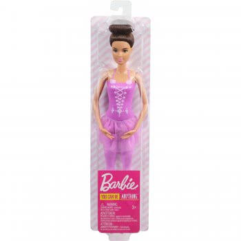 Mattel Barbie Μπαλαρίνα Μελαχρινά Μαλλιά Με Tutu Φούστα - Μωβ GJL58 / GJL60 887961813609