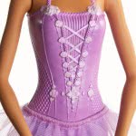Mattel Barbie Μπαλαρίνα Μελαχρινά Μαλλιά Με Tutu Φούστα - Μωβ GJL58 / GJL60 887961813609