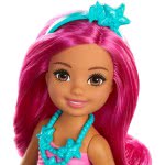 Mattel Barbie Chelsea Γοργόνες - Ροζ Μαλλία GJJ85 / GJJ86 887961812770