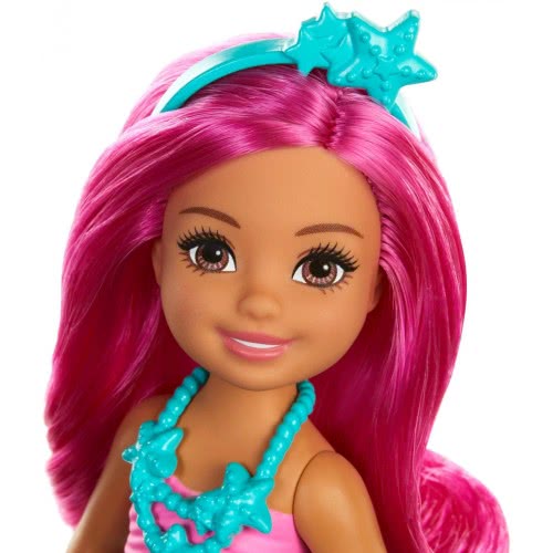 Mattel Barbie Chelsea Γοργόνες - Ροζ Μαλλία GJJ85 / GJJ86 887961812770