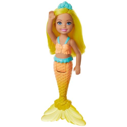 Mattel Barbie Chelsea Γοργόνες - Ξανθά Μαλλία GJJ85 / GJJ88 887961812794