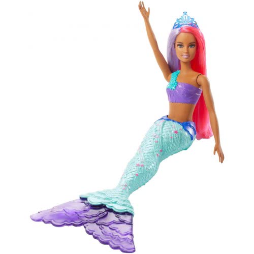 Mattel Barbie Dreamtopia Mermaid Doll, Pink And Purple Hair GJK07 / GJK09 887961813005
