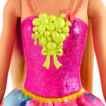 Mattel Barbie Dreamtopia Πριγκίπισσα Κούκλα Με Ξανθά Μαλλιά Και Μωβ Ανταύγεια GJK12 / GJK13 887961813036